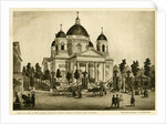 The Cathedral of the Lords Transfiguration of all the Guards in Saint Petersburg, First half of the by Karl Petrovich Beggrov