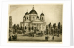 The Cathedral of the Lords Transfiguration of all the Guards in Saint Petersburg, First half of the by Karl Petrovich Beggrov