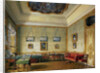 The Working or Small Study of Emperor Alexander I at the Great Palace in Tsarskoye Selo, 1875 by Eduard Hau