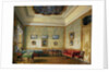 The Working or Small Study of Emperor Alexander I at the Great Palace in Tsarskoye Selo, 1875 by Eduard Hau