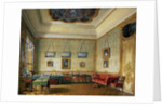 The Working or Small Study of Emperor Alexander I at the Great Palace in Tsarskoye Selo, 1875 by Eduard Hau