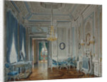 Dressing Room of the Empress Maria Feodorovna at the Gatchina Palace by Eduard Hau
