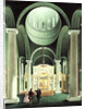 Interior view of the Alexander Nevsky Church at Potsdam, 1838 by Friedrich Wilhelm Klose