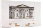 Iconostasis in the Smolny Convent of the Resurrection in St. Petersburg, 1780s by Giacomo Antonio Domenico Quarenghi