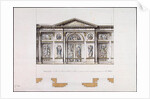 Iconostasis in the Smolny Convent of the Resurrection in St. Petersburg, 1780s by Giacomo Antonio Domenico Quarenghi