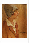 Portrait of the Poet Anna Akhmatova, 1929 by Gavriil Petrovich Makaturin