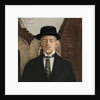 Portrait of the poet Vasili Kamensky in a Top Hat, 1917 by Eduard Gustavovich Shiman