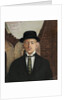 Portrait of the poet Vasili Kamensky in a Top Hat, 1917 by Eduard Gustavovich Shiman