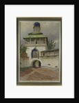 The Exterior Gates of the Pskovo-Pechersky Monastery, 1910 by Genrikh Genrikhovich Schmidt