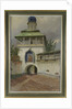 The Exterior Gates of the Pskovo-Pechersky Monastery, 1910 by Genrikh Genrikhovich Schmidt