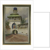 The Exterior Gates of the Pskovo-Pechersky Monastery, 1910 by Genrikh Genrikhovich Schmidt