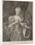 Portrait of Princess Charlotte of Brunswick-Wolfenbüttel, wife of Tsarevich Alexei Petro by Christian Albrecht Wortmann