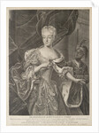 Portrait of Princess Charlotte of Brunswick-Wolfenbüttel, wife of Tsarevich Alexei Petro by Christian Albrecht Wortmann