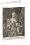 Portrait of Princess Charlotte of Brunswick-Wolfenbüttel, wife of Tsarevich Alexei Petro by Christian Albrecht Wortmann