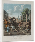 The Pristenok Game, ca 1812 by Yemelyan Mikhaylovich Korneev