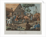 Boys playing Knucklebones (Babki), ca 1812 by Yemelyan Mikhaylovich Korneev