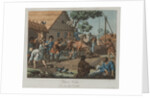 Boys playing Knucklebones (Babki), ca 1812 by Yemelyan Mikhaylovich Korneev