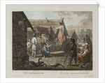 Game of Jumping on a Board, ca 1812 by Yemelyan Mikhaylovich Korneev