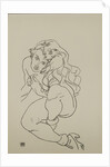 Seated Nude, 1917 by Egon Schiele