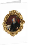 Portrait of Princess Isabella Adamovna Gagarina, nee Countess Walewska, 1850s by Sergei Konstantinovich Zaryanko