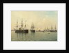 Cruisers Minin and Kronstadt by Leonid Demyanovich Blinov