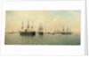 Cruisers Minin and Kronstadt by Leonid Demyanovich Blinov