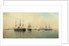 Cruisers Minin and Kronstadt by Leonid Demyanovich Blinov