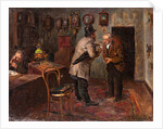 At the Jewelers, 1917 by Vladimir Yegorovich Makovsky