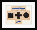 Suprematist Pattern, ca 1921 by Ilya Grigoryevich Chashnik