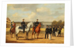 Grenadiers at Tsarskoe Selo by Nikolai Sergeyevich Matveyev