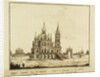 The Church of the Dormition of the Theotokos at the Pokrovka Street in Moscow, 1791 by Francesco Camporesi