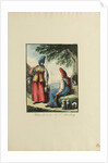 Dairywomen of Petersburg, 1817 by Armand Gustave Haubigant