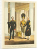 Staff Officer, Non-commissioned Officer, and Drummer of the Palace Guard Grenadiers, c. 1830 by Pyotr Alexandrovich Alexandrov