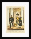 Staff Officer, Non-commissioned Officer, and Drummer of the Palace Guard Grenadiers, c. 1830 by Pyotr Alexandrovich Alexandrov