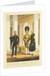 Staff Officer, Non-commissioned Officer, and Drummer of the Palace Guard Grenadiers, c. 1830 by Pyotr Alexandrovich Alexandrov