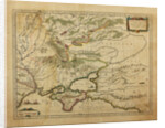 Taurica Chersonesus. Map of the Crimea, 1595 by Gerardus Mercator