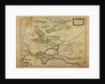 Taurica Chersonesus. Map of the Crimea, 1595 by Gerardus Mercator