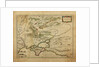 Taurica Chersonesus. Map of the Crimea, 1595 by Gerardus Mercator