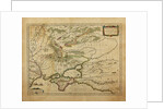 Taurica Chersonesus. Map of the Crimea, 1595 by Gerardus Mercator