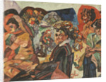 Self-Portrait with Artists Models by Anonymous