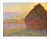 Grainstack (Sunset), 1891 by Anonymous