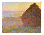 Grainstack (Sunset), 1891 by Anonymous