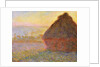 Grainstack (Sunset), 1891 by Anonymous