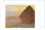 Grainstack (Sunset), 1891 by Anonymous