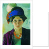 Artists Wife with Hat, 1909 by Anonymous