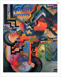 Colored Composition I (Hommage à Johann Sebastian Bach), 1912 by Anonymous