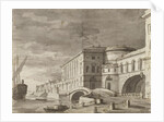 The Hermitage Theatre in Saint Petersburg (Curtain design), after 1802 by Anonymous