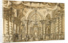Set design for the Opera Bellérophon by Jean-Baptiste Lully, 18th century by Anonymous
