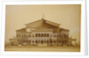 Project of the wooden summer theatre in Pavlovsk, Main facade, 1876 by Anonymous