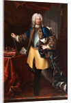 Portrait of King Frederick I of Sweden, ca 1730 by Anonymous